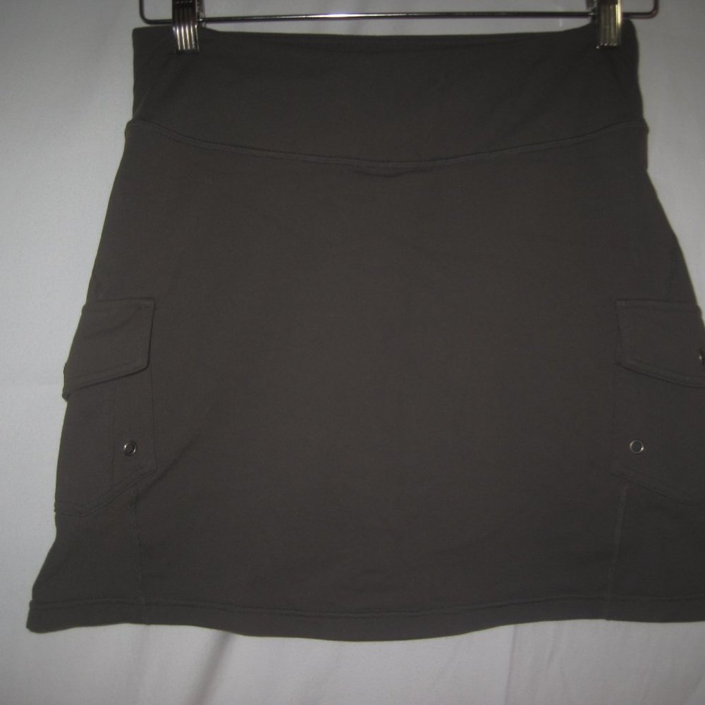 Athleta Stretch Cargo Skort Women's XS Brown
